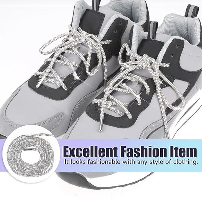 💥ON SALE💥Exquisite Rhinestone Glitter Shoe Laces Hoodie Decor