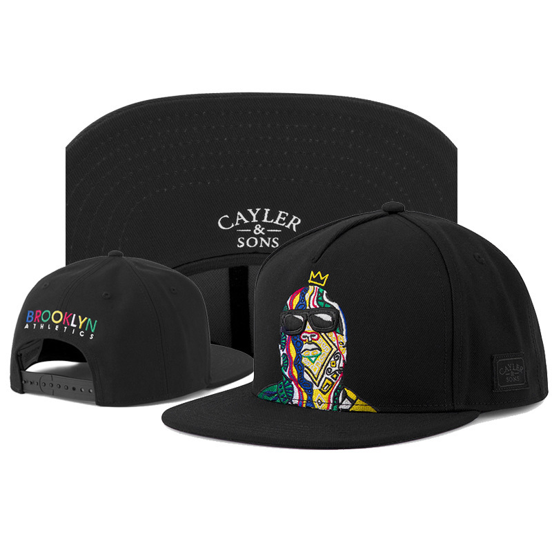 Street fashion flat cap hip hop cap men's and women's baseball cap deep top flat brim cap