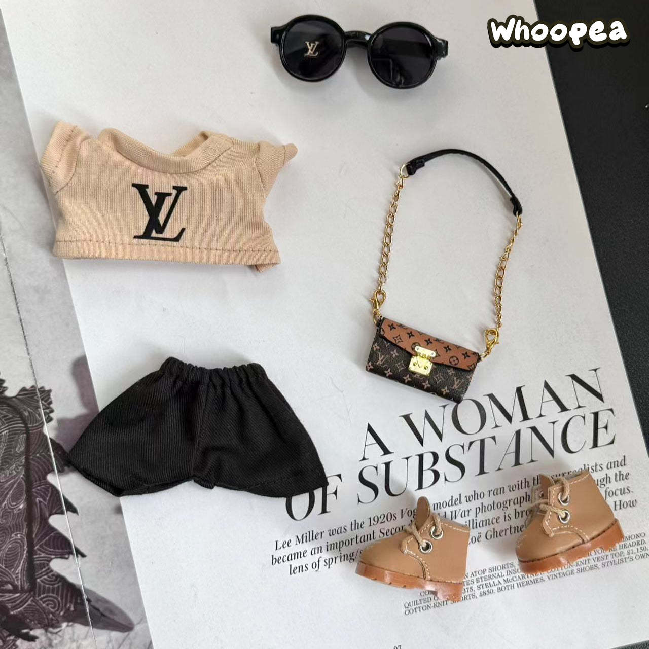Handmade Luxury-Inspired Outfit