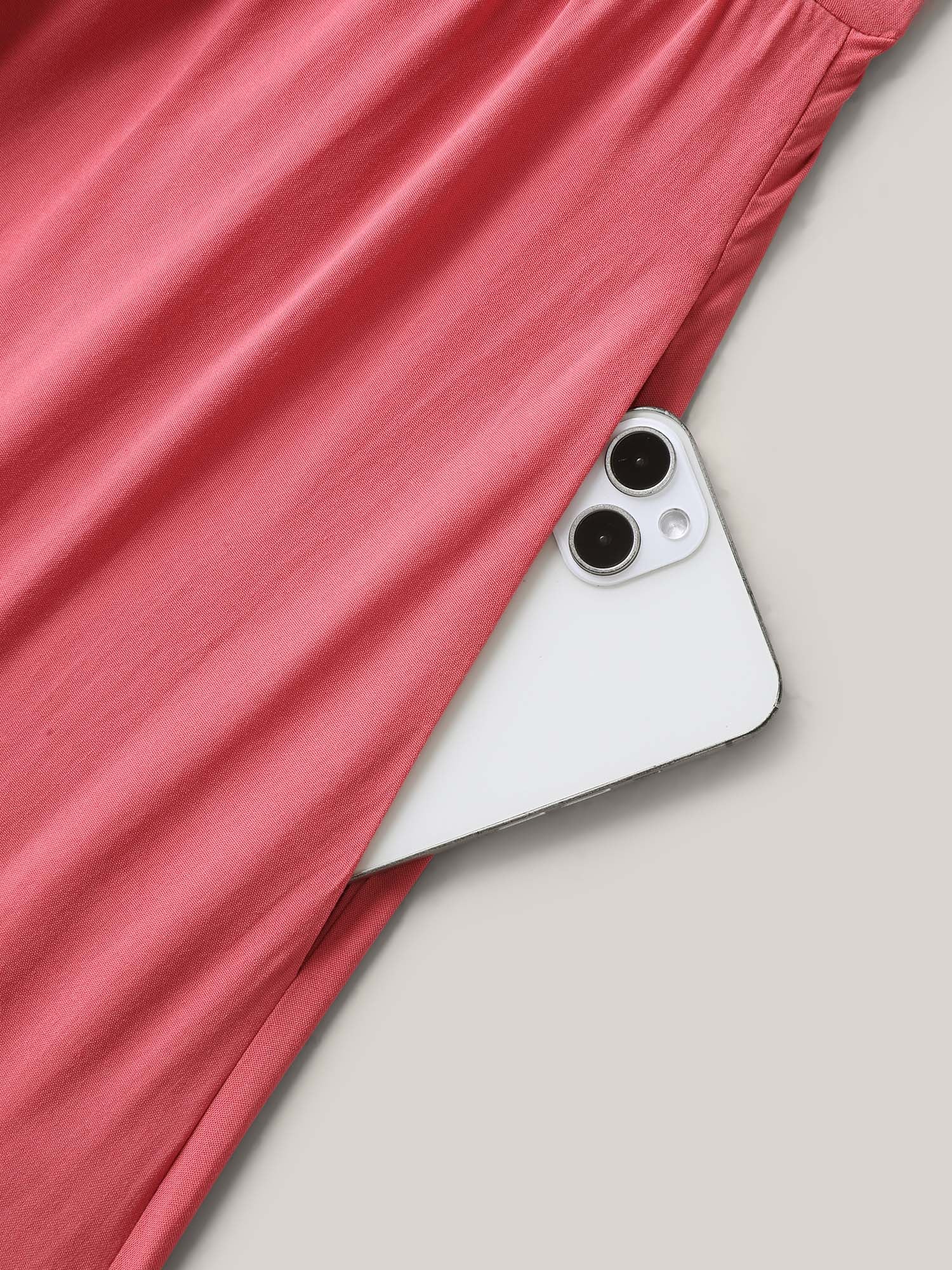 Rayon Lace Stretchy-Waist Midi Dress