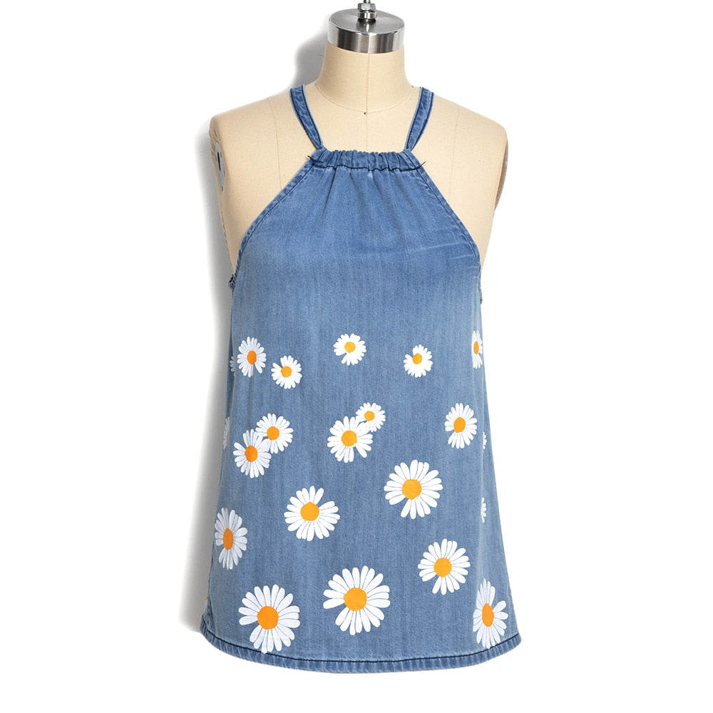 Maria-Vimo Denim Blouse