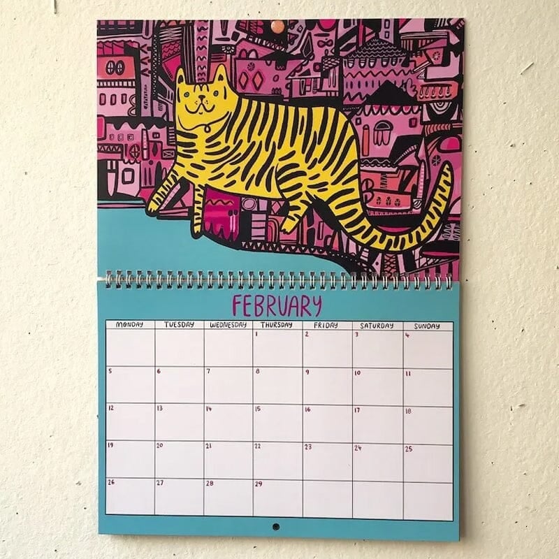 🔥49% OFF - 2024 Kitty Calendar😻