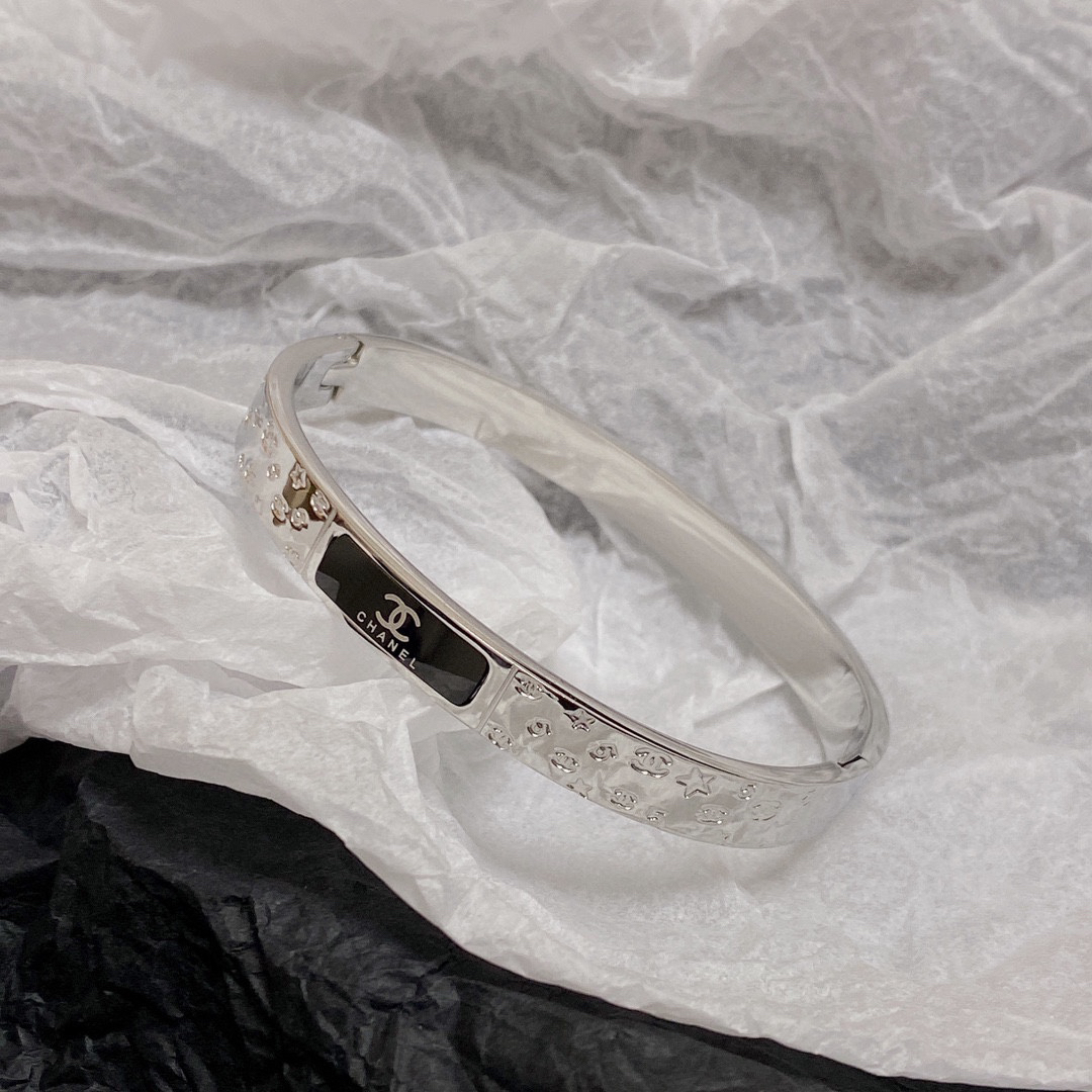Chanel silver bracelet