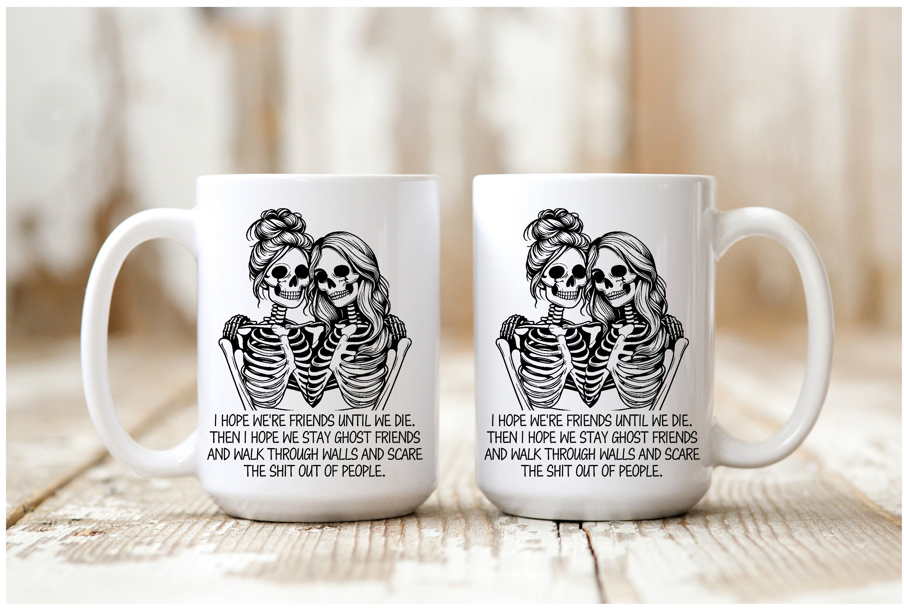 Ghost Besties Forever Mug