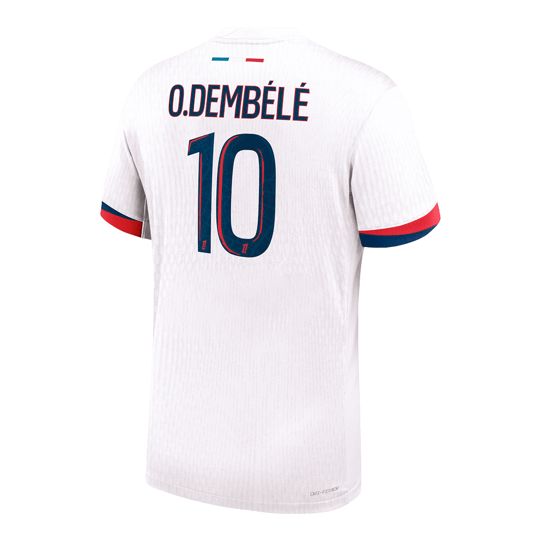 Authentic O.DEMBELE #10 PSG Away Football Shirt 2024/25