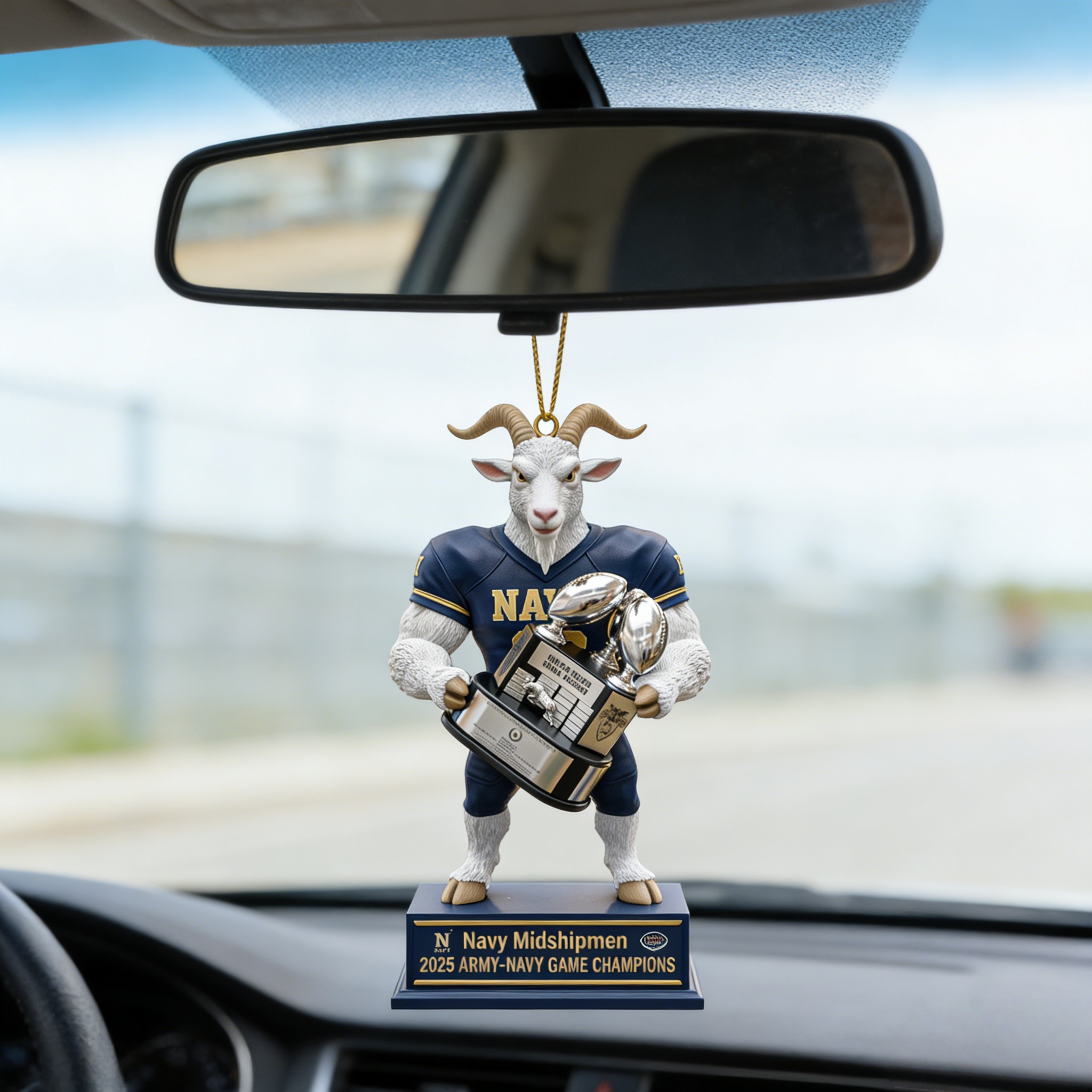Navy Midshipmen Commander-in-Chief’s Trophy Champions Ornament