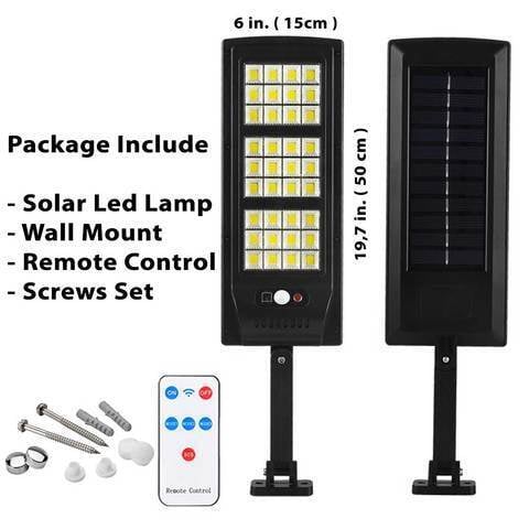 6000K Remote Control Waterproof Smart Solar LED Light