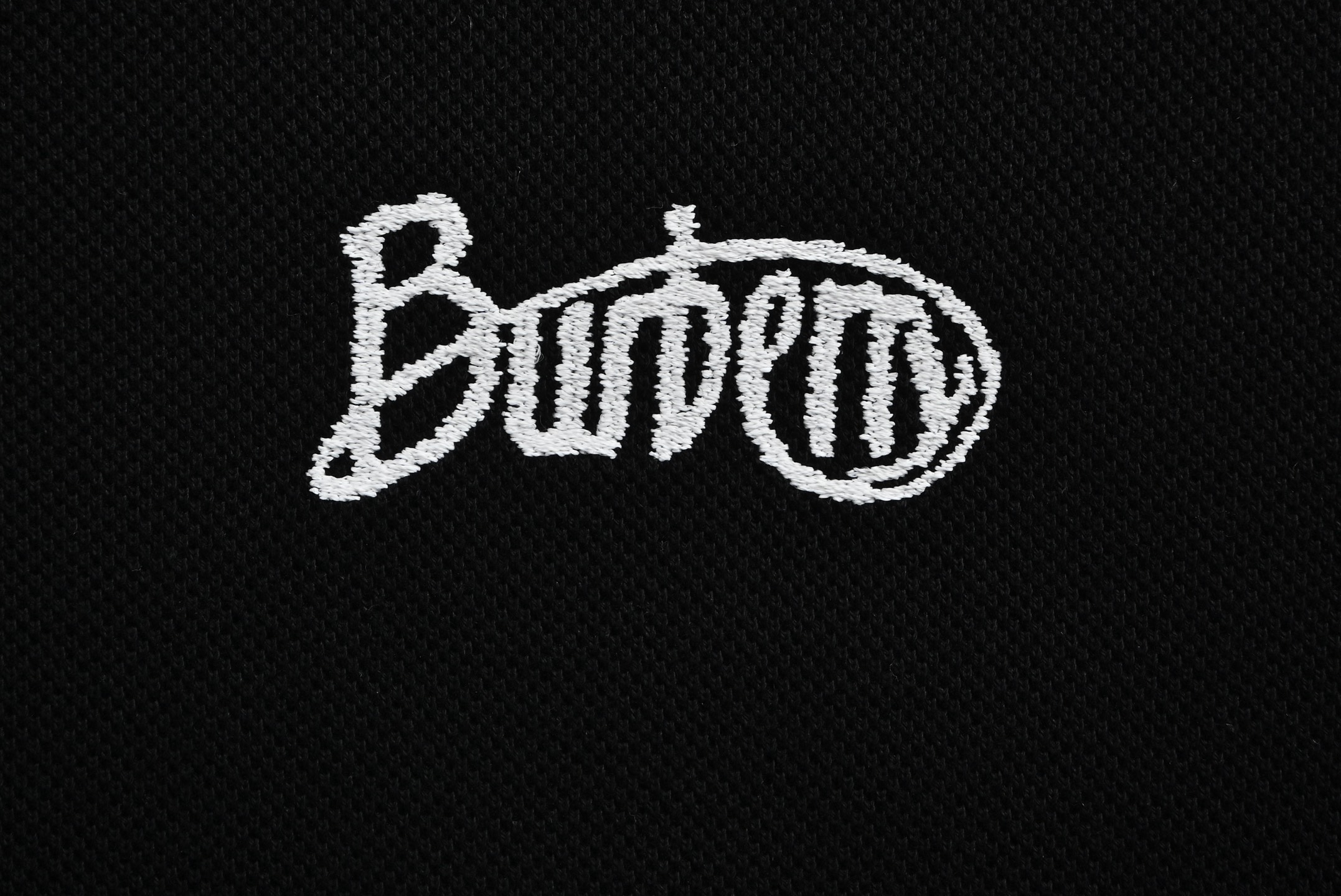 Burberry Script Embroidery Polo Short Sleeve
