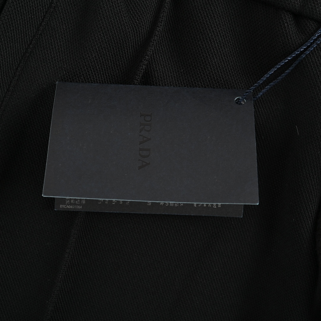 Prada 24Fw triangle logo side webbing suit trousers