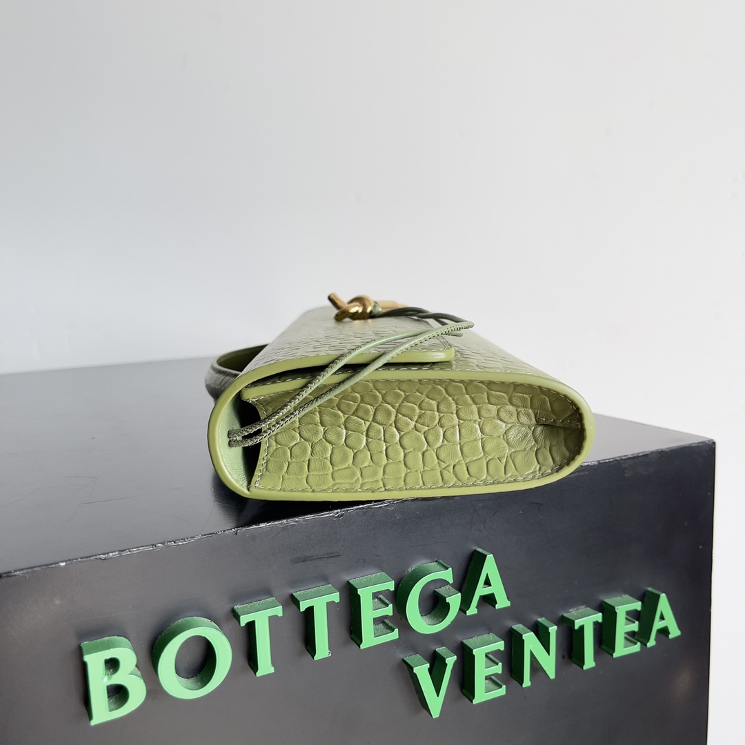 Bottega Veneta Andiamo rare crocodile leather handbag 741511