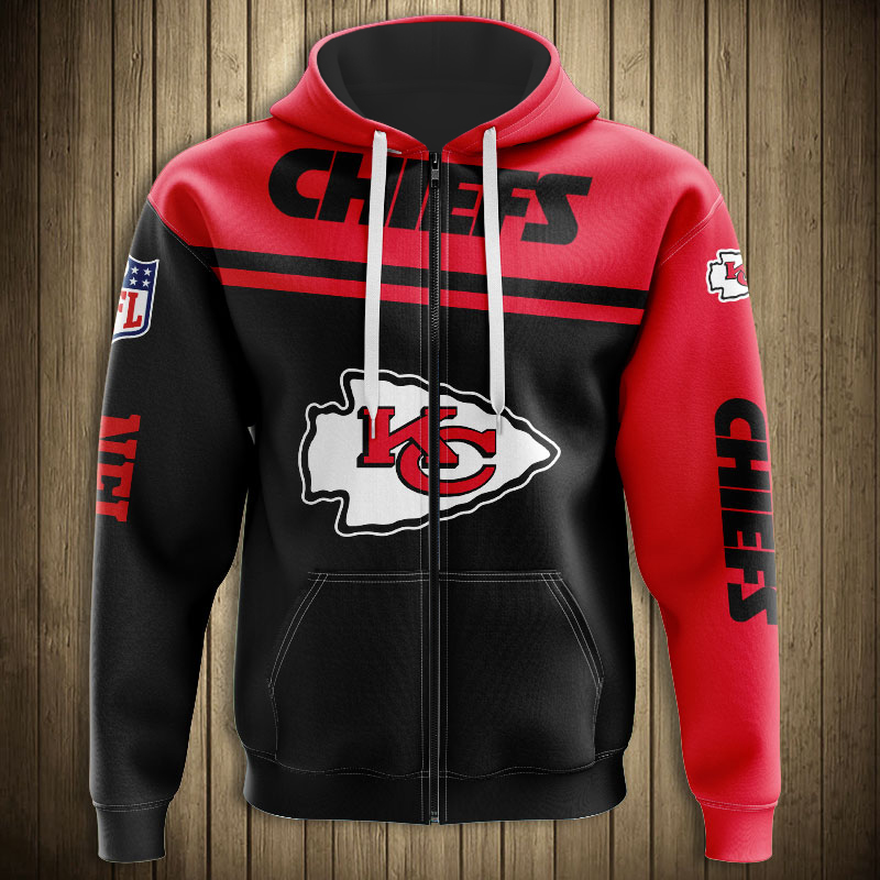 KANSAS CITY CHIEFS 3D HOODIE KKCC002