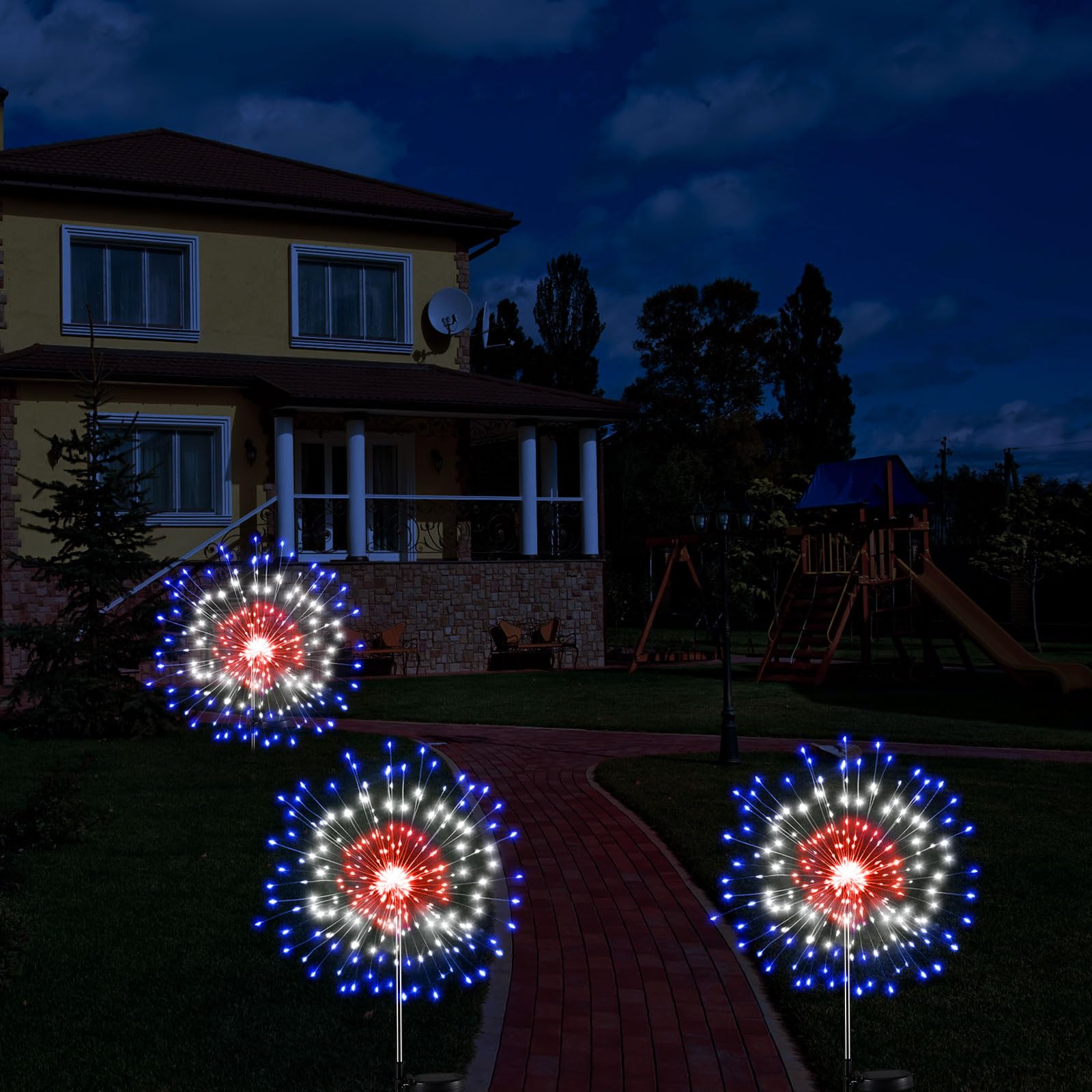 🔥Last Day 50% OFF🔥4th of July Solar Firework Lights