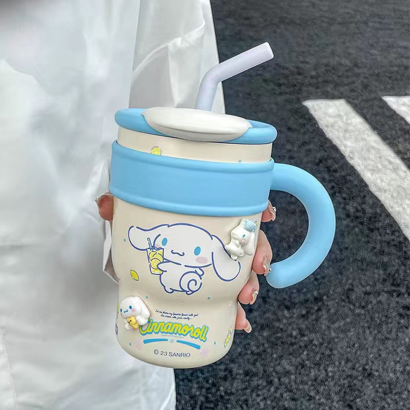 KT Vacuum Insulated Stainless Steel Travel Tumbler with Splash-Proof Lid, Includes Reusable Plastic Straw and Fits in Car Cup Holders