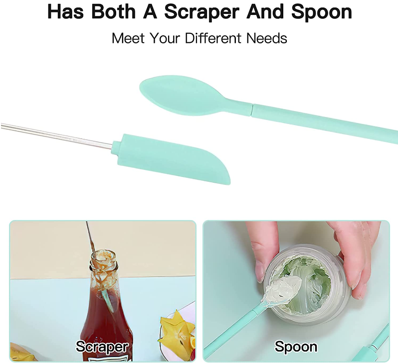 Mini Silicone Telescopic Spatula And Scraper-BUY 3 GET 2 FREE & FREE SHIPPING