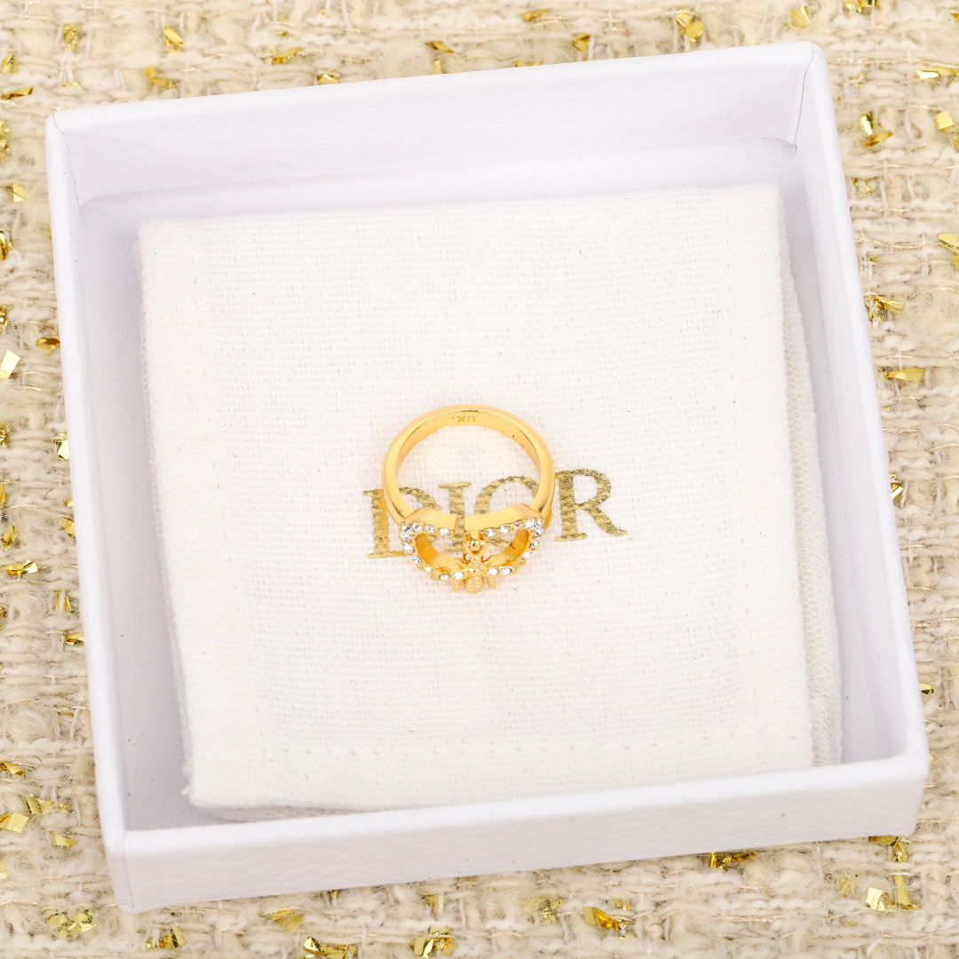Dior Diamond Bee Ring