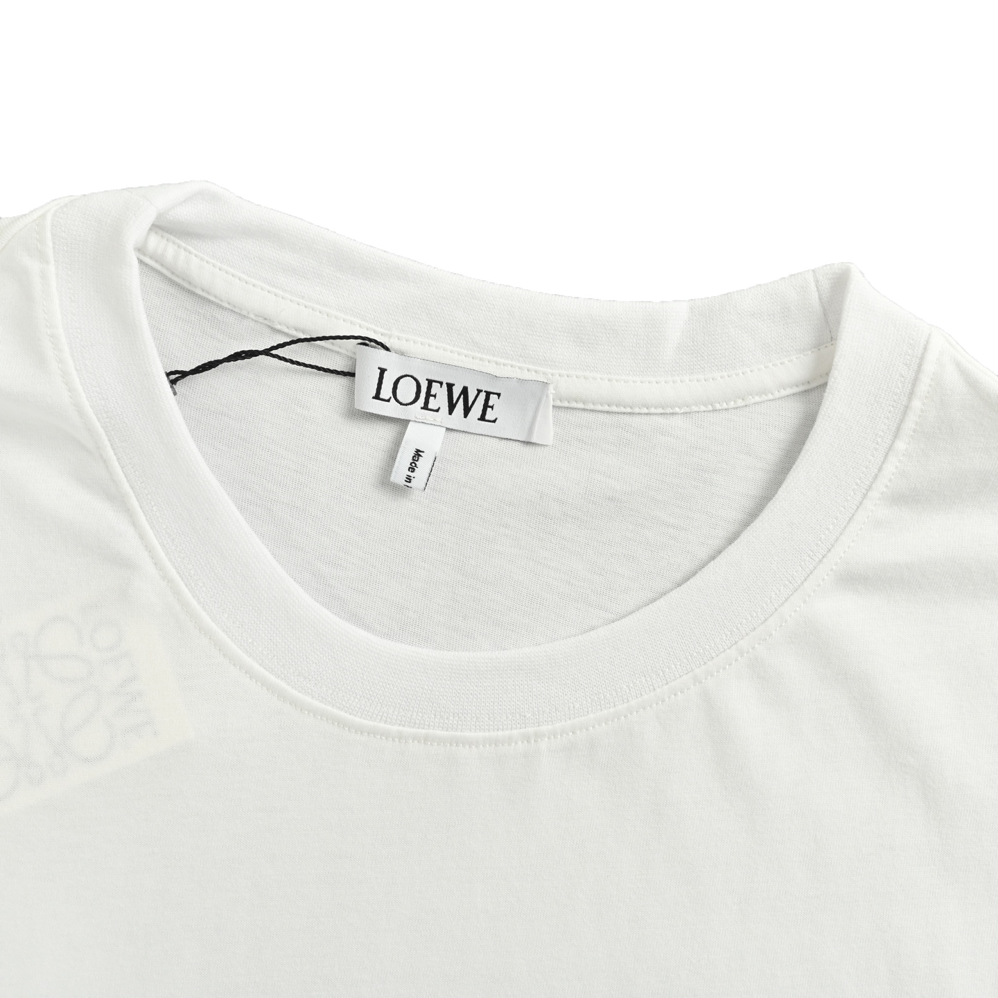 Loewe 25ss Loe gradient letter embroidered short sleeve