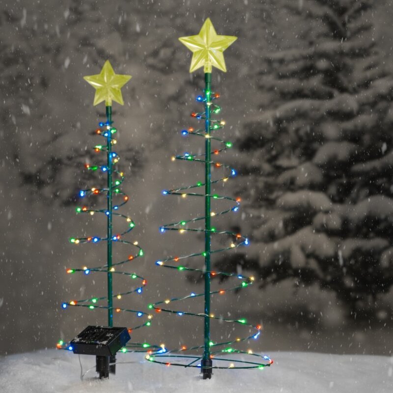 Solar Metal LED Christmas Tree (🔥Buy 2 Get 1 Free & Free Shipping)