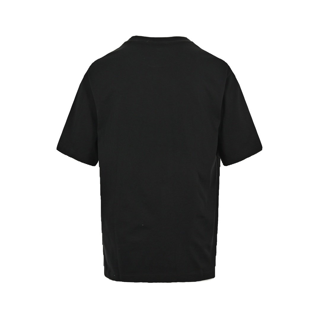 Fendi 24ss double F letter hand-painted gradient short sleeve