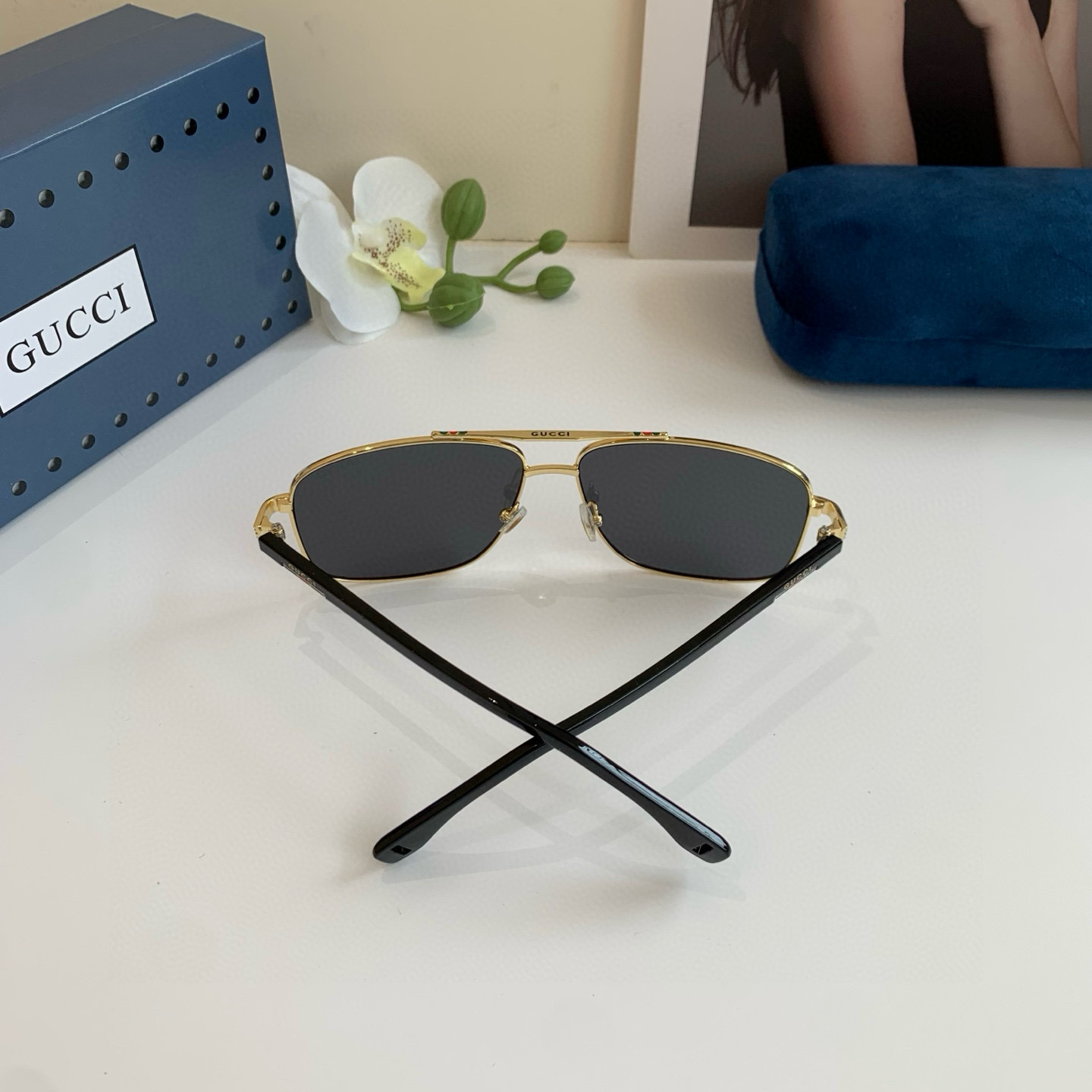 Gucci Round Frame Sunglasses