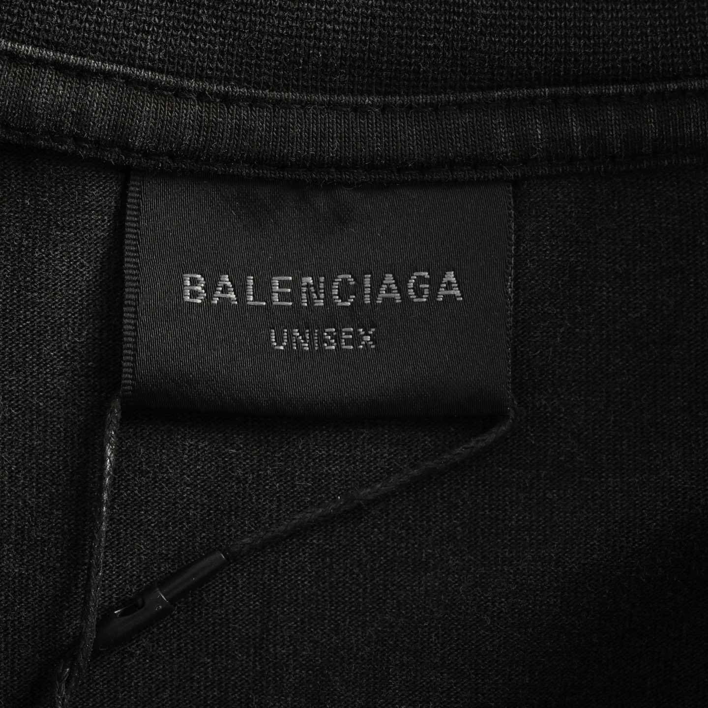 Balenciaga 25Fw paint inkjet embroidered long-sleeved T-shirt