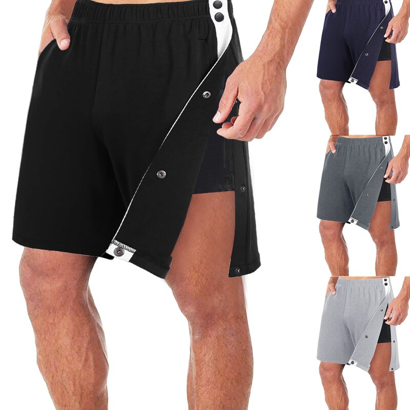 New Enzo Men's Button-up Shorts