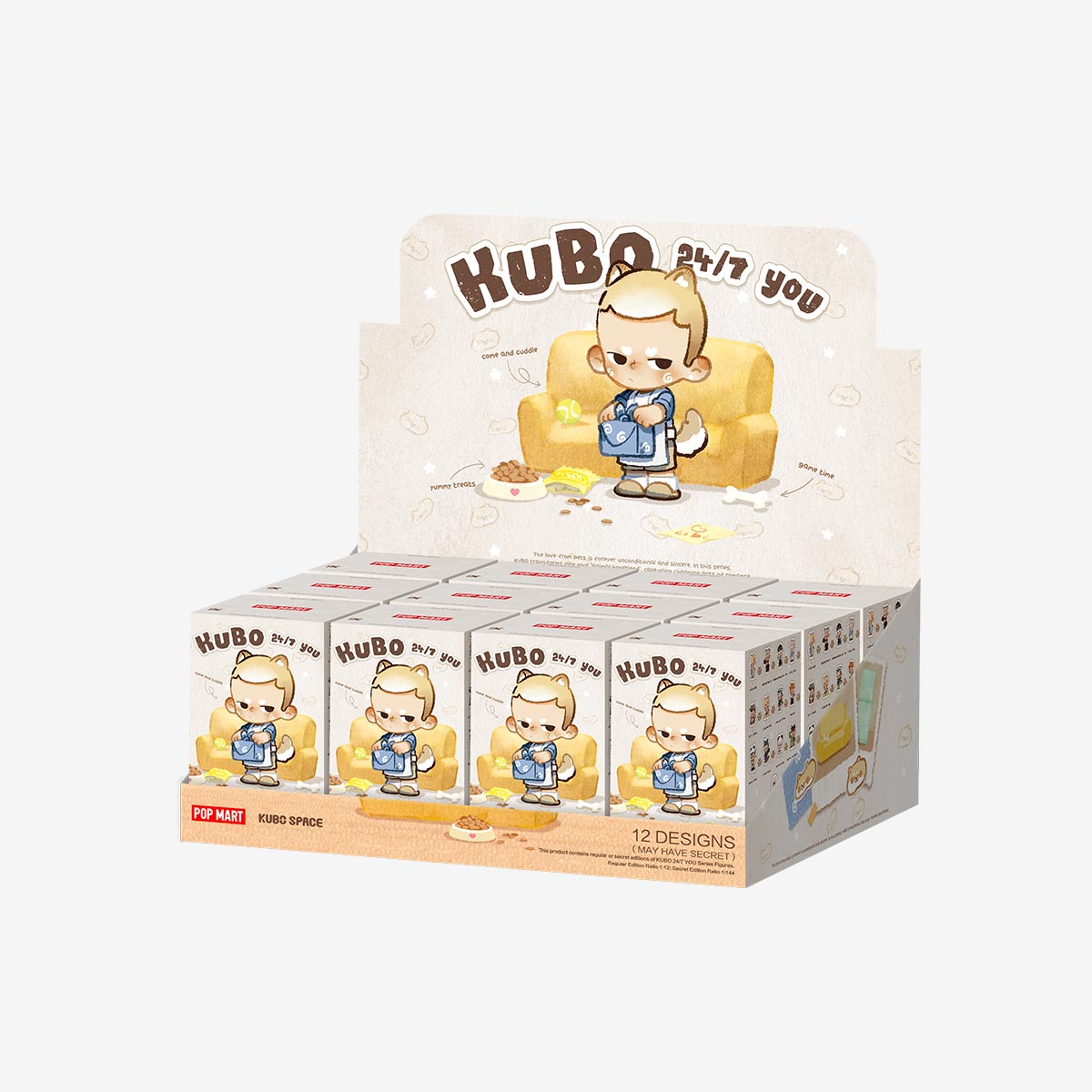 POP MART KUBO 24/7 YOU Series Figures