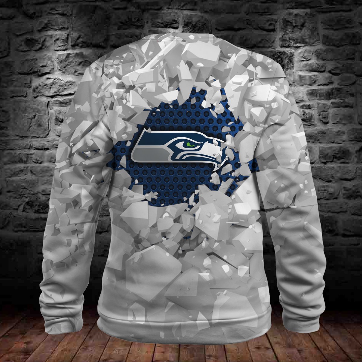 SEAHAWKS HOODIE 3D ICE12