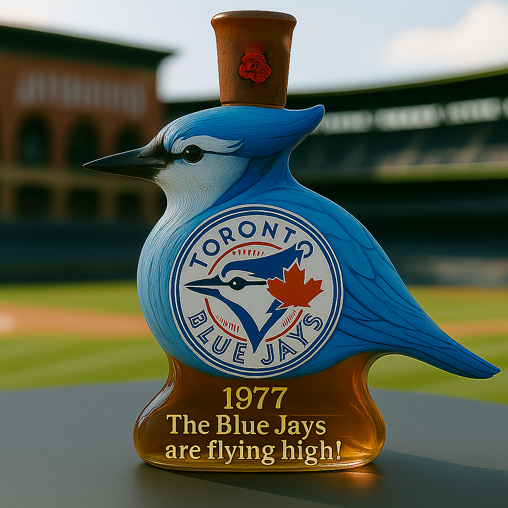 Toronto Blue Jays 1977 Commemorative Blue Jay Bottle