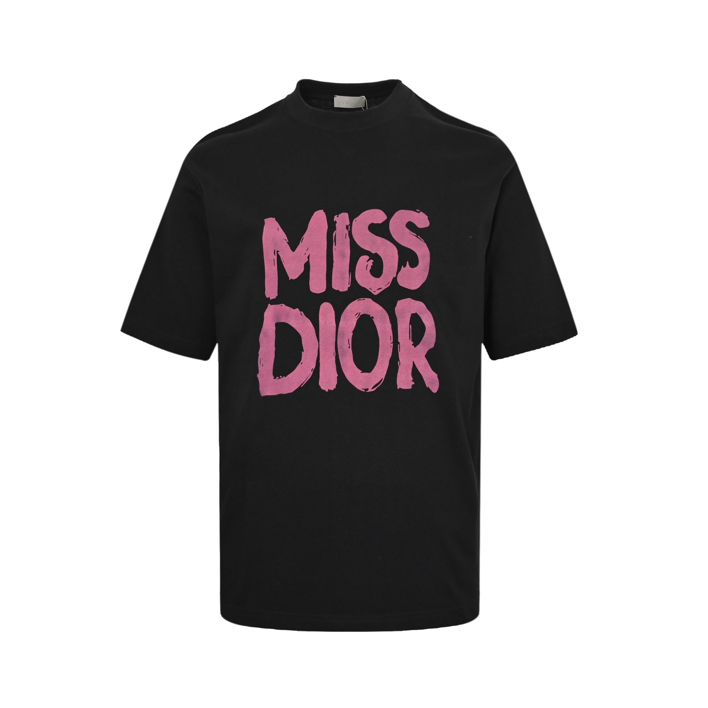 Dior 25ss lettering print short sleeve