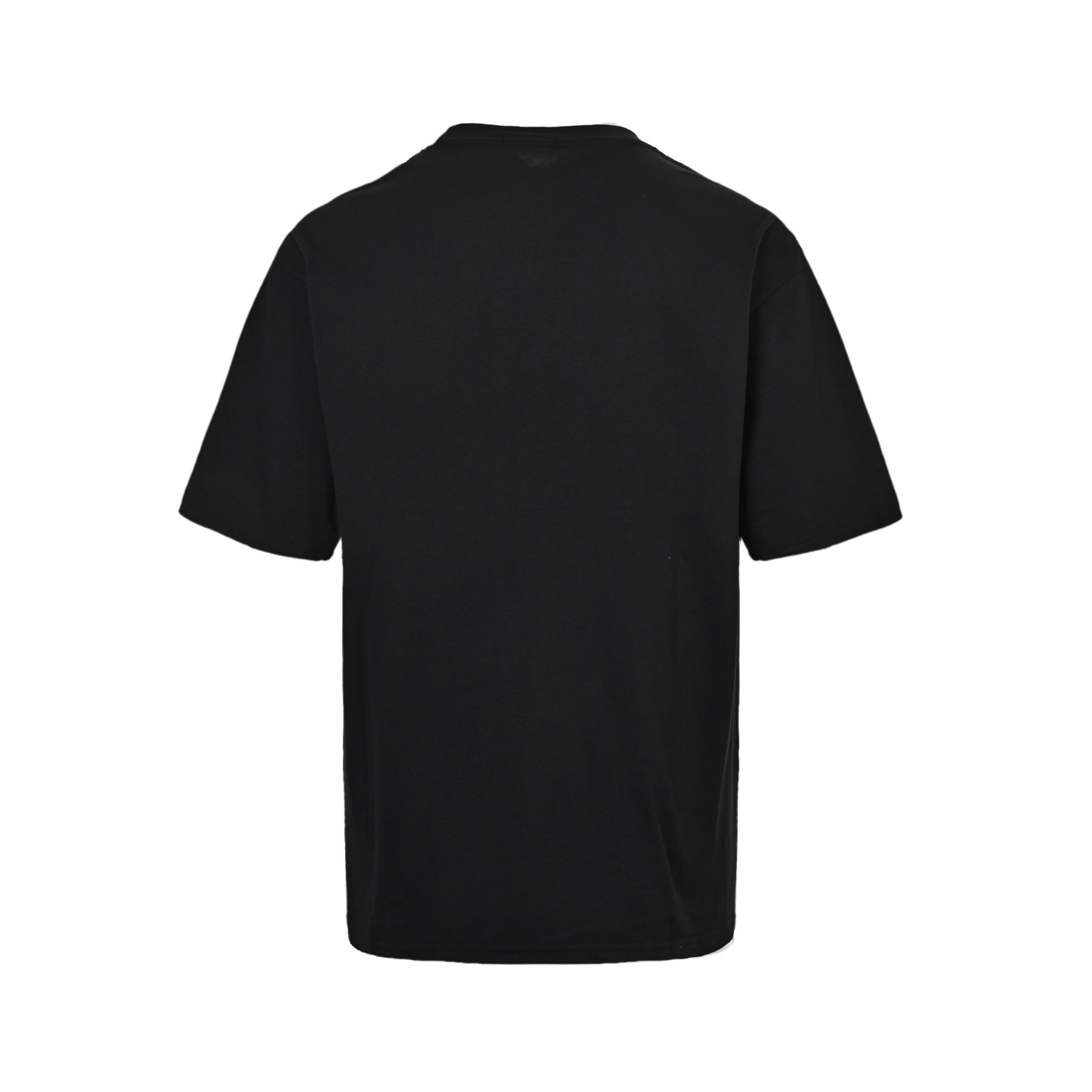Prada 25ss short-sleeved shirt with green triangle logo embroidered on the chest