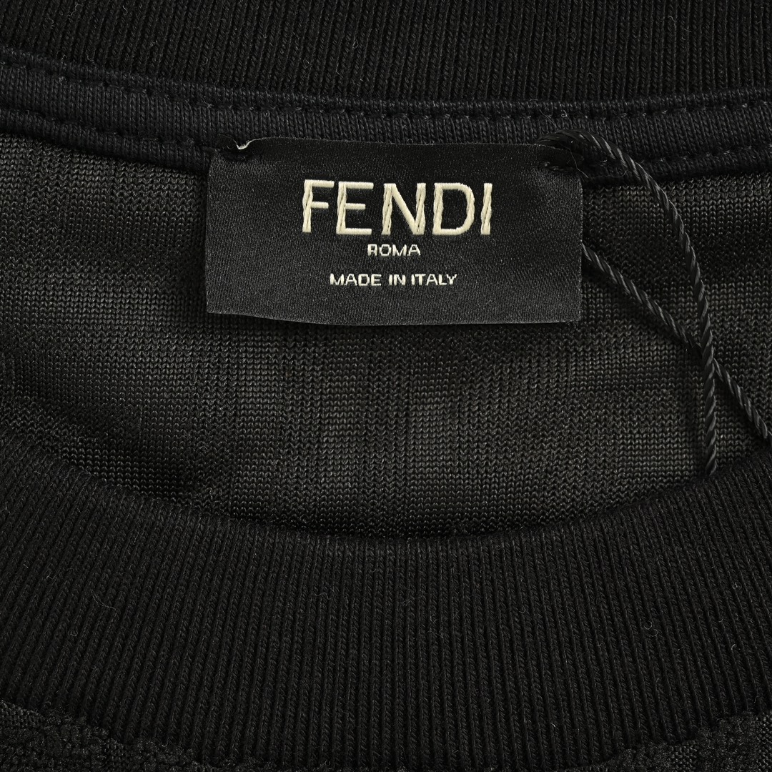 Fendi 24ss full print double F embossed jacquard suit short sleeves