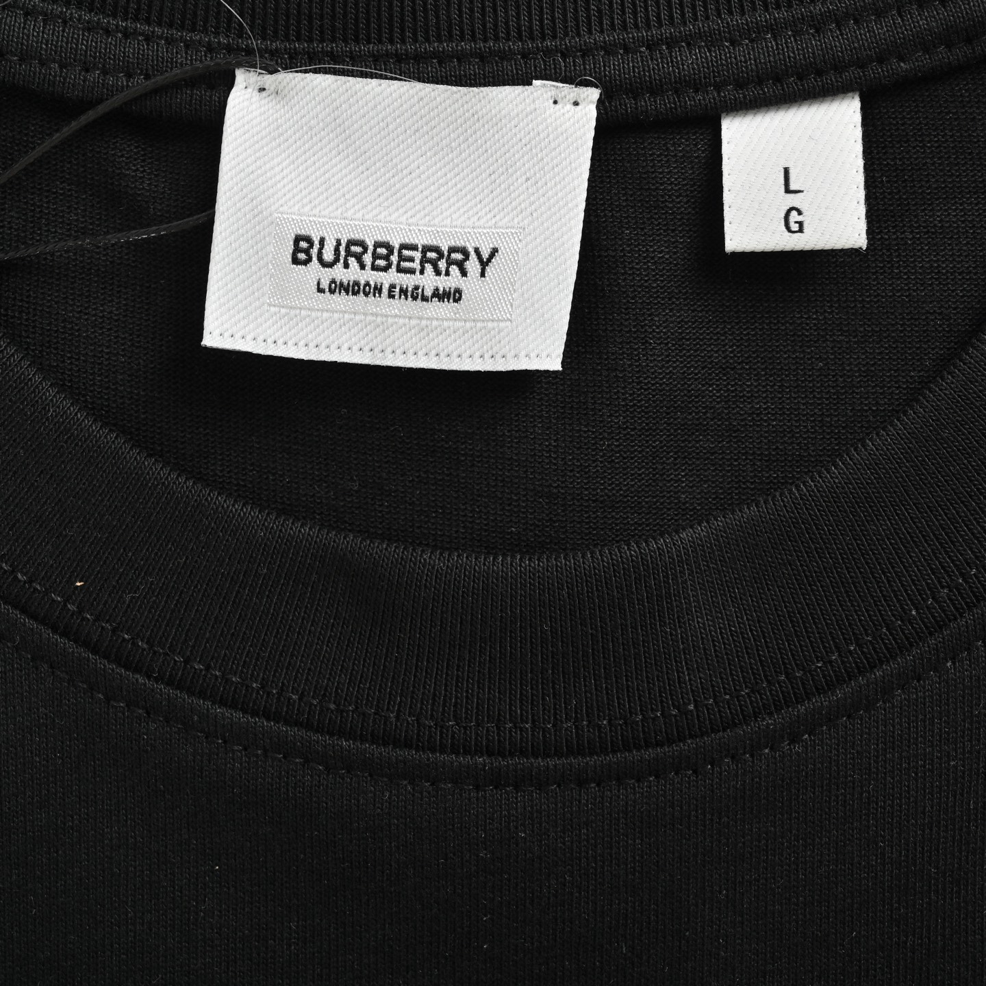 Burberry 25ss square letter warhorse print short sleeve