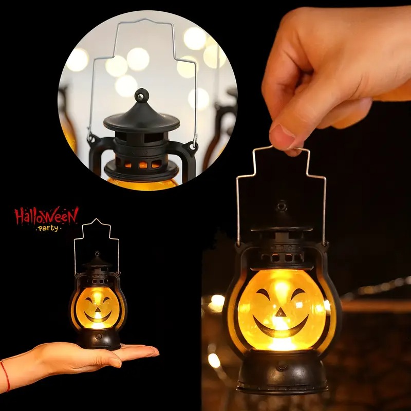 🔥On Sale🔥3PCS Halloween Pumpkin Lantern Portable
