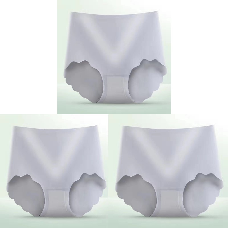 (🔥Last Day Promotion-SAVE 50% OFF)2023 New Upgrated High Waist Leak Proof No Trace Ice Silk Panty-BUY 2 SETS GET 10% OFF & FREE SHIPPING