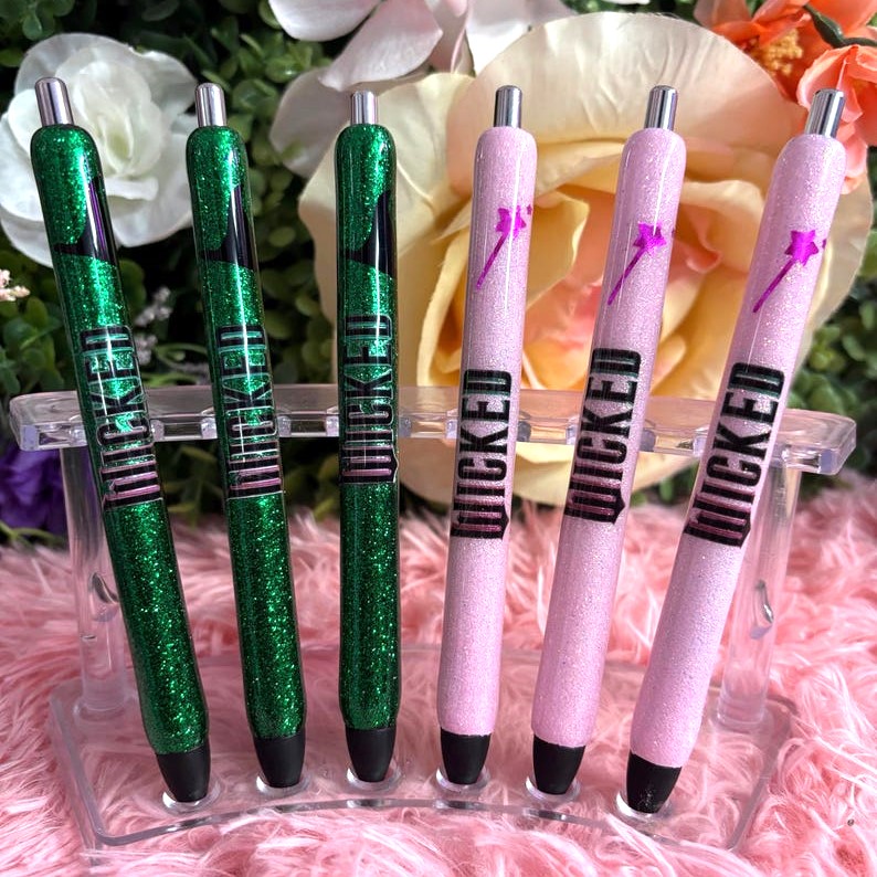 Witchy Glitter Pens Wicked Cute!