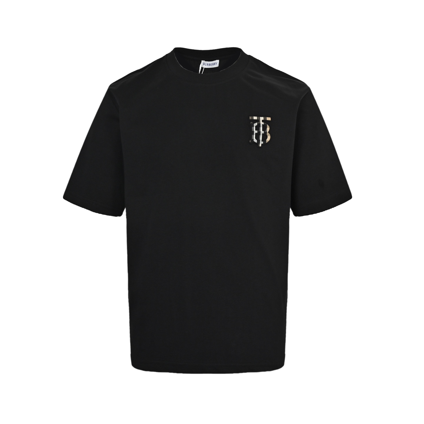 Burberry Checked B letter short sleeves