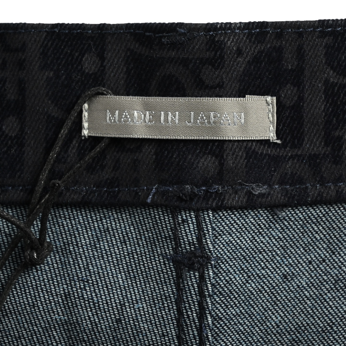 Dior 25ss Year of the Snake Limited Edition Flocked Monogram Embroidered Set Denim Shorts