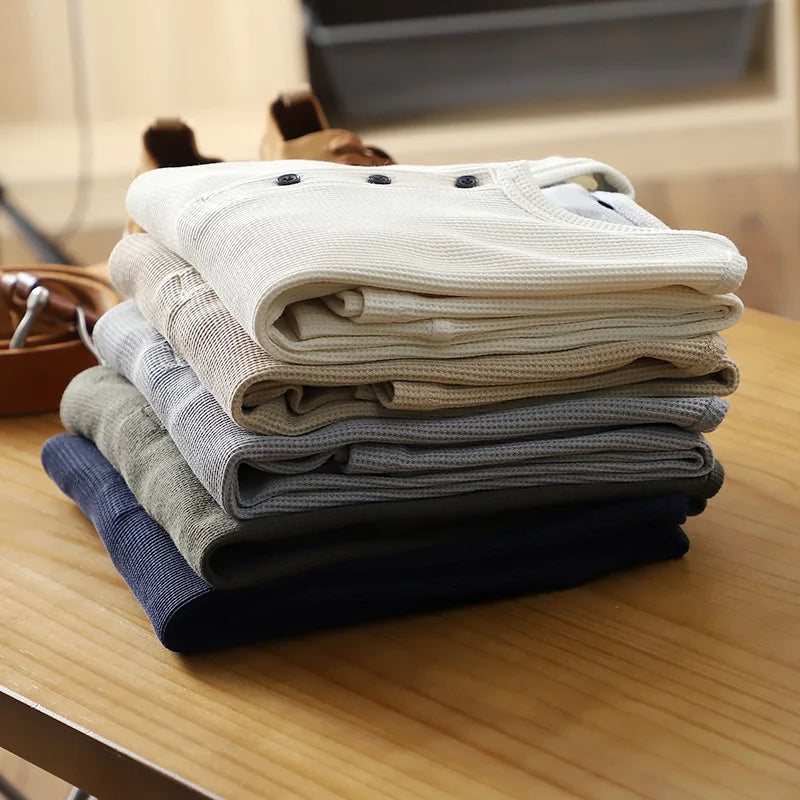 Signature Waffle Long Sleeve Shirt