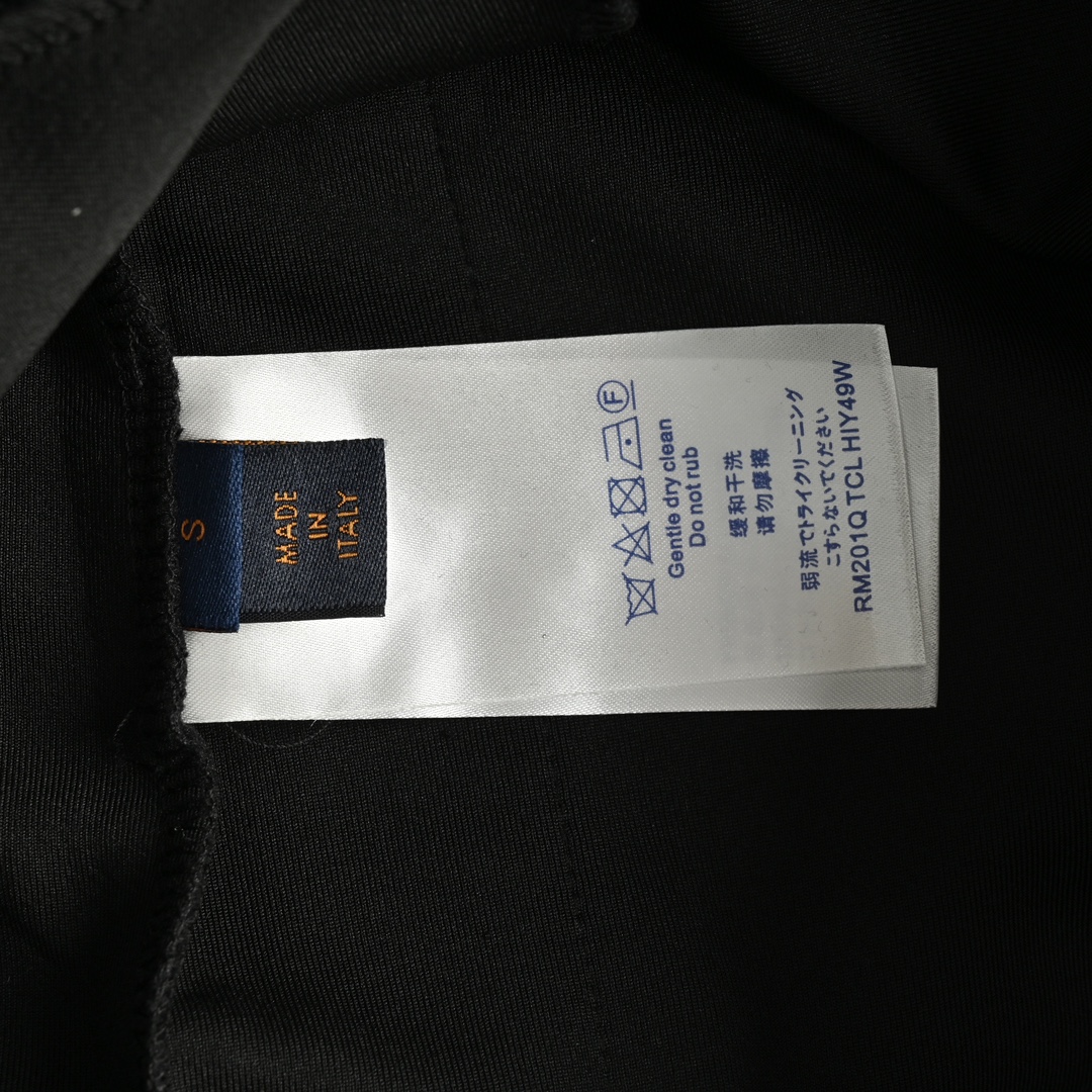 Louis Vuitton 23Fw Fair Isle Blue Web Stripe Trousers