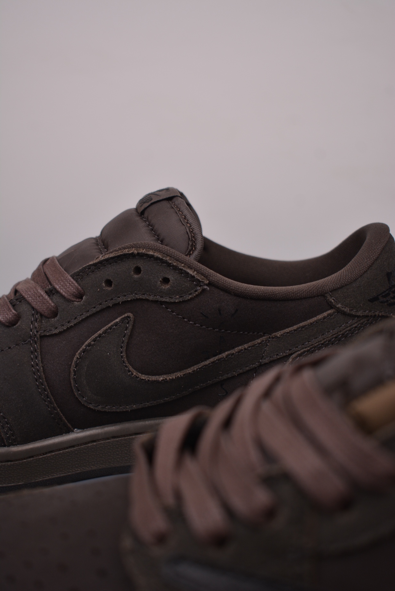 Travis Scott X Nike Air Jordan 1 Low OG SP Velvet Brown dark brown CQ4277-115