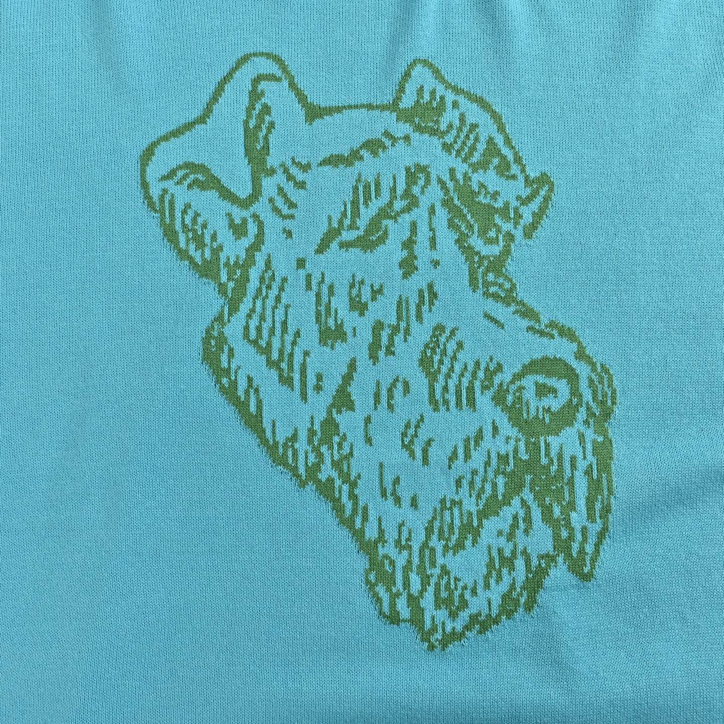 Louis Vuitton 25ss puppy jacquard knit short sleeve