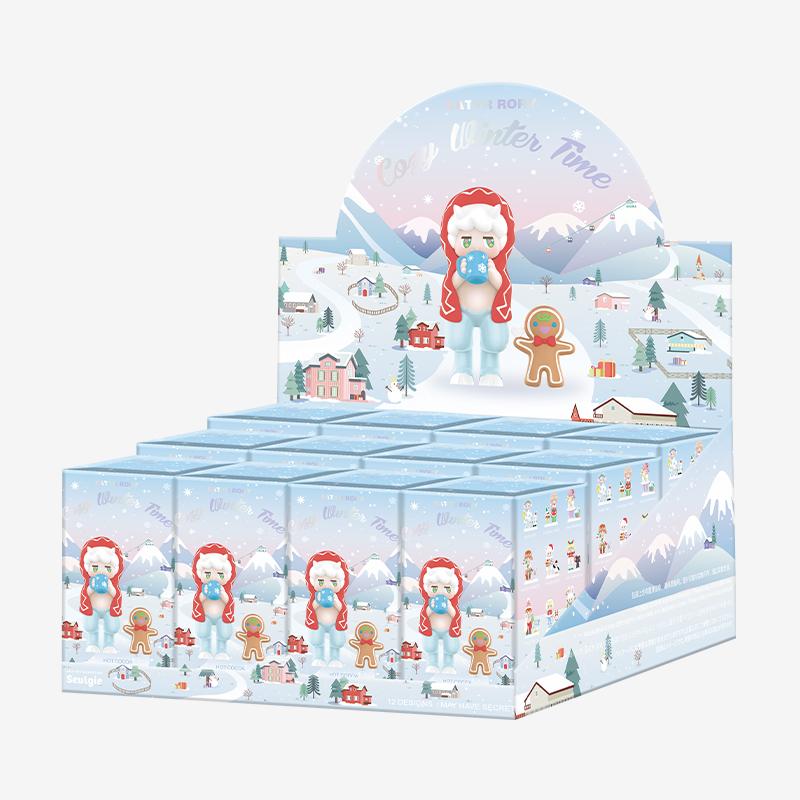 POP MART Satyr Rory Cozy Winter Time Series Blind Box for Christmas [1 Blind Box]