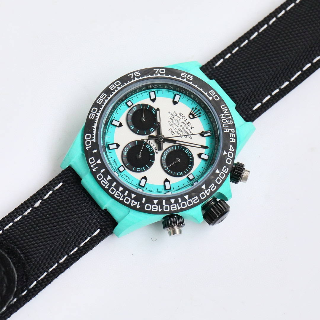 ROLEX-Cosmic Chronograph Daytona Series Carbon Fiber Custom Edition