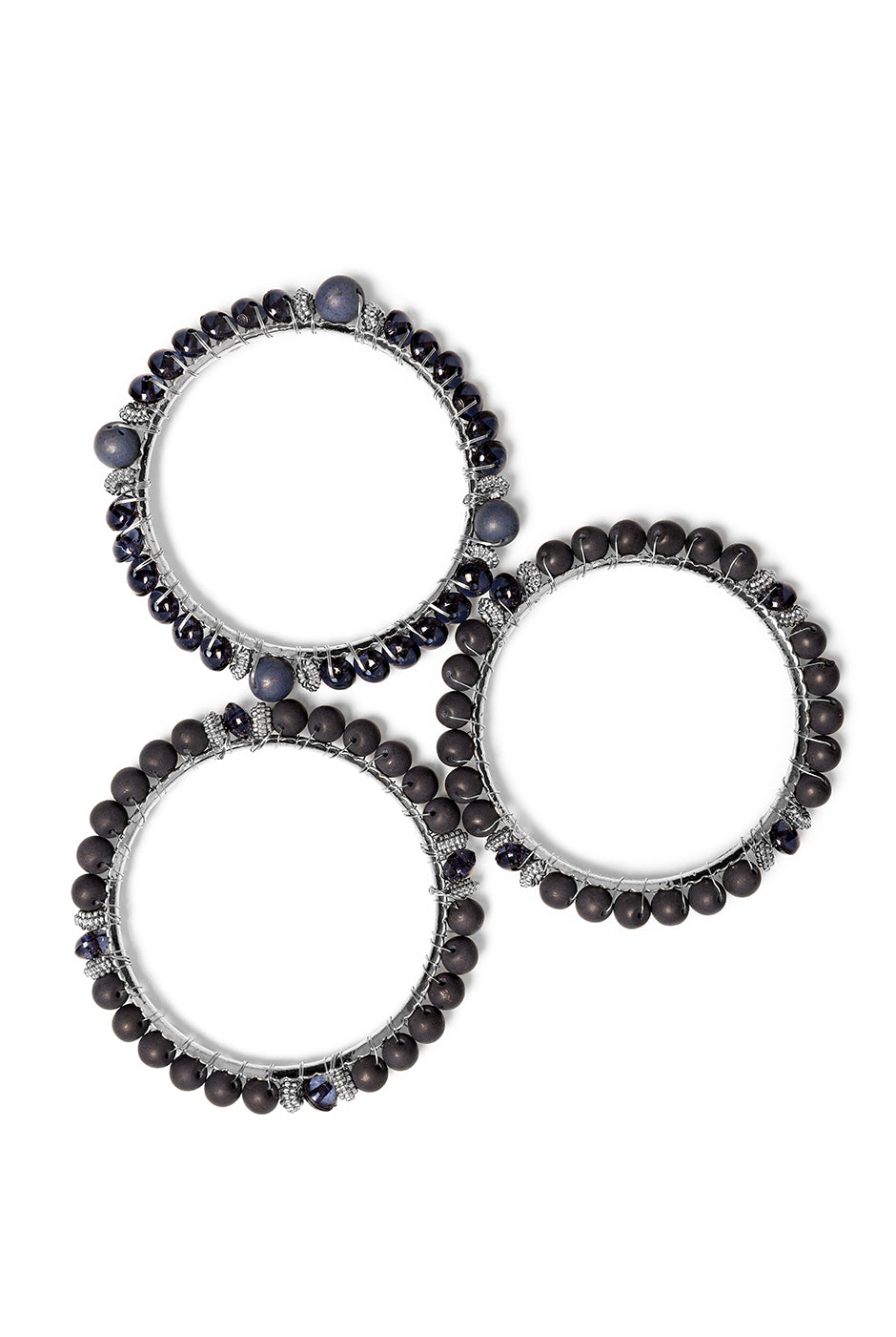 Pulsera Triple Navy