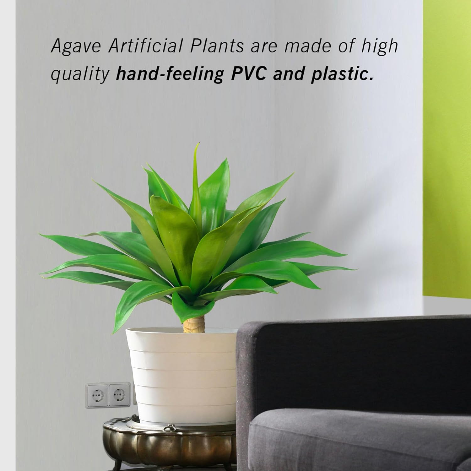 🔥2025 ON SALE🔥Large UV Resistant Artificial Agave Plants