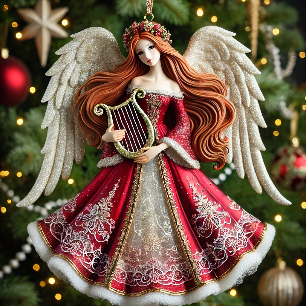 Angel Xmas Tree Ornament