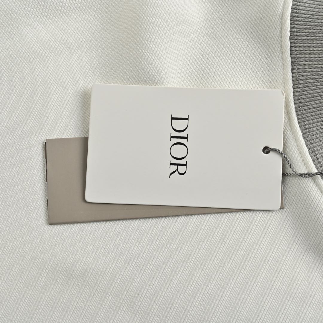 Dior 24Fw monogram logo print paneled sweatshirt