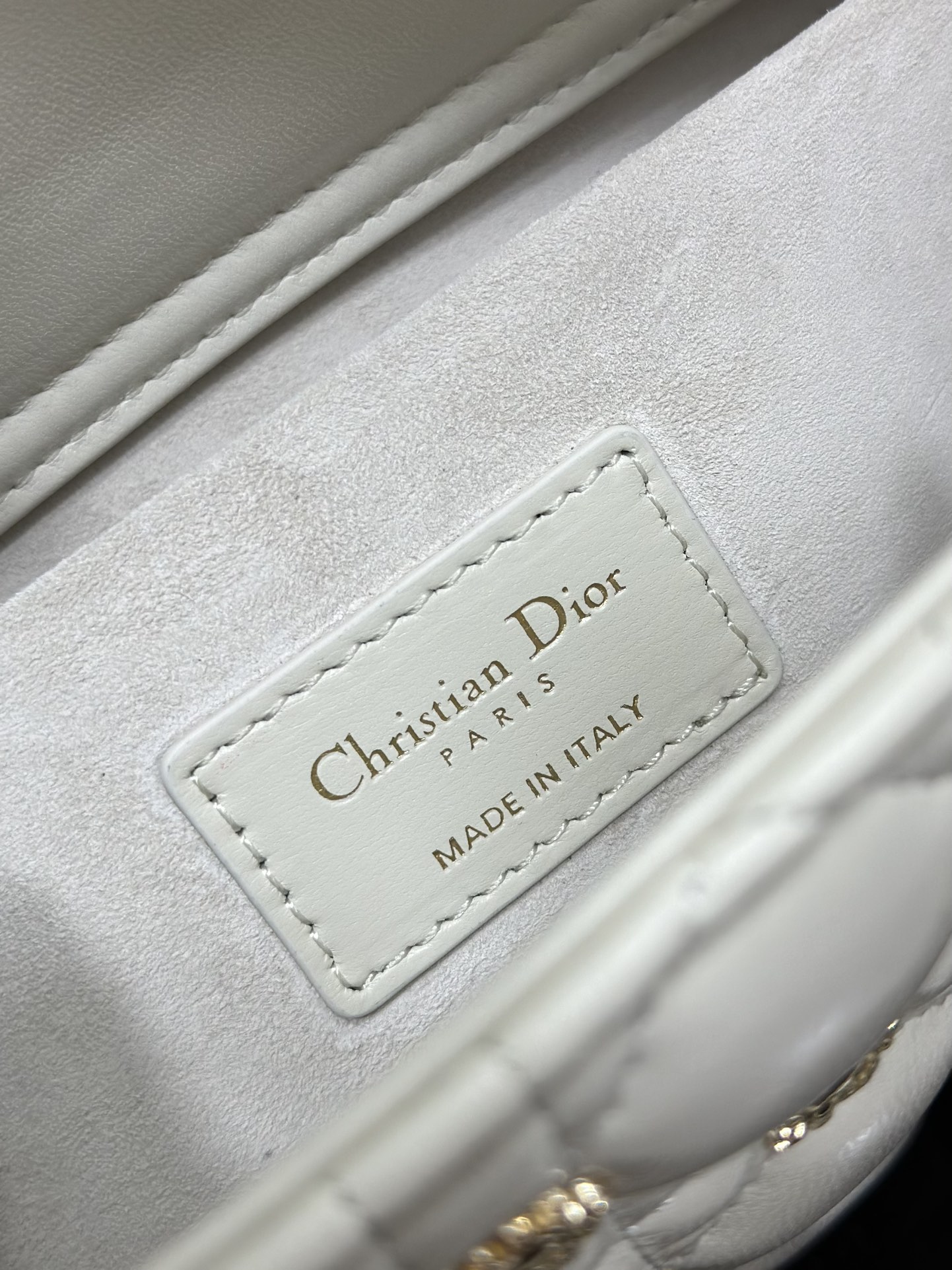 Dior Lady D-Joy horizontal grid sun studs Lady Dior bag M0540