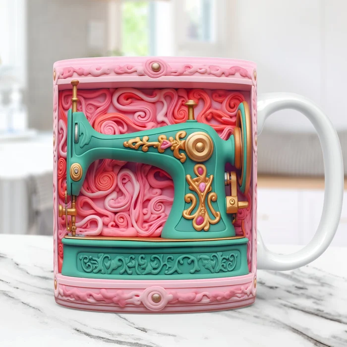 💖Valentine's Day Hot Sale🎁3D Sewing Mug