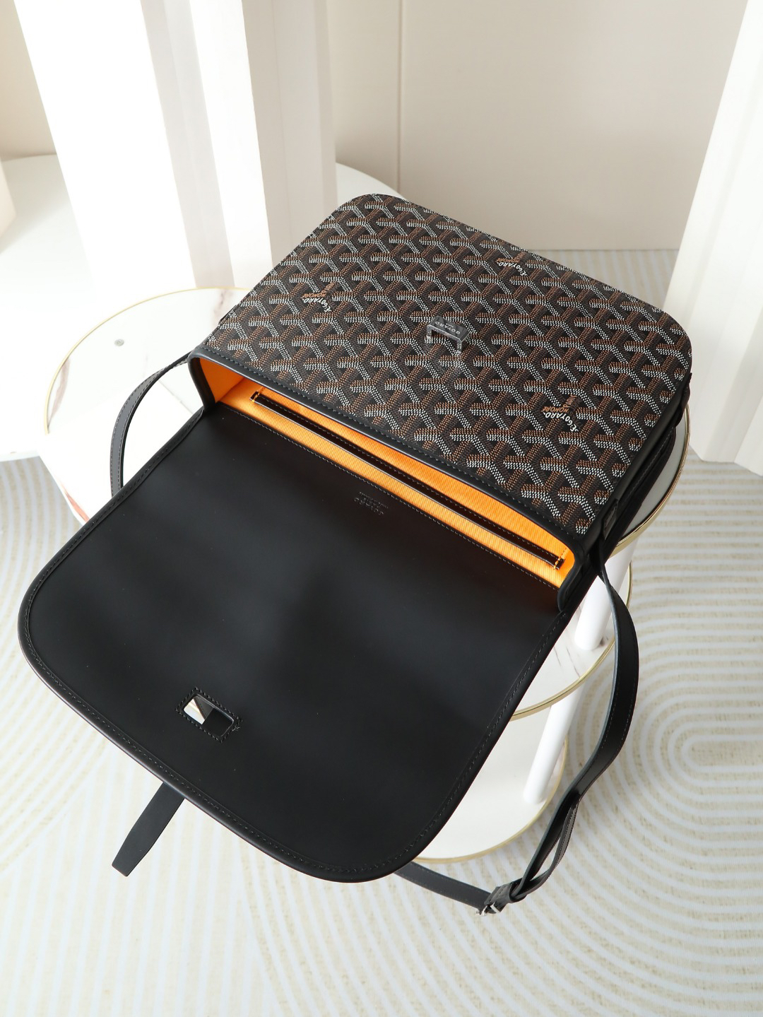 Goyard belvedère shoulder bag 244